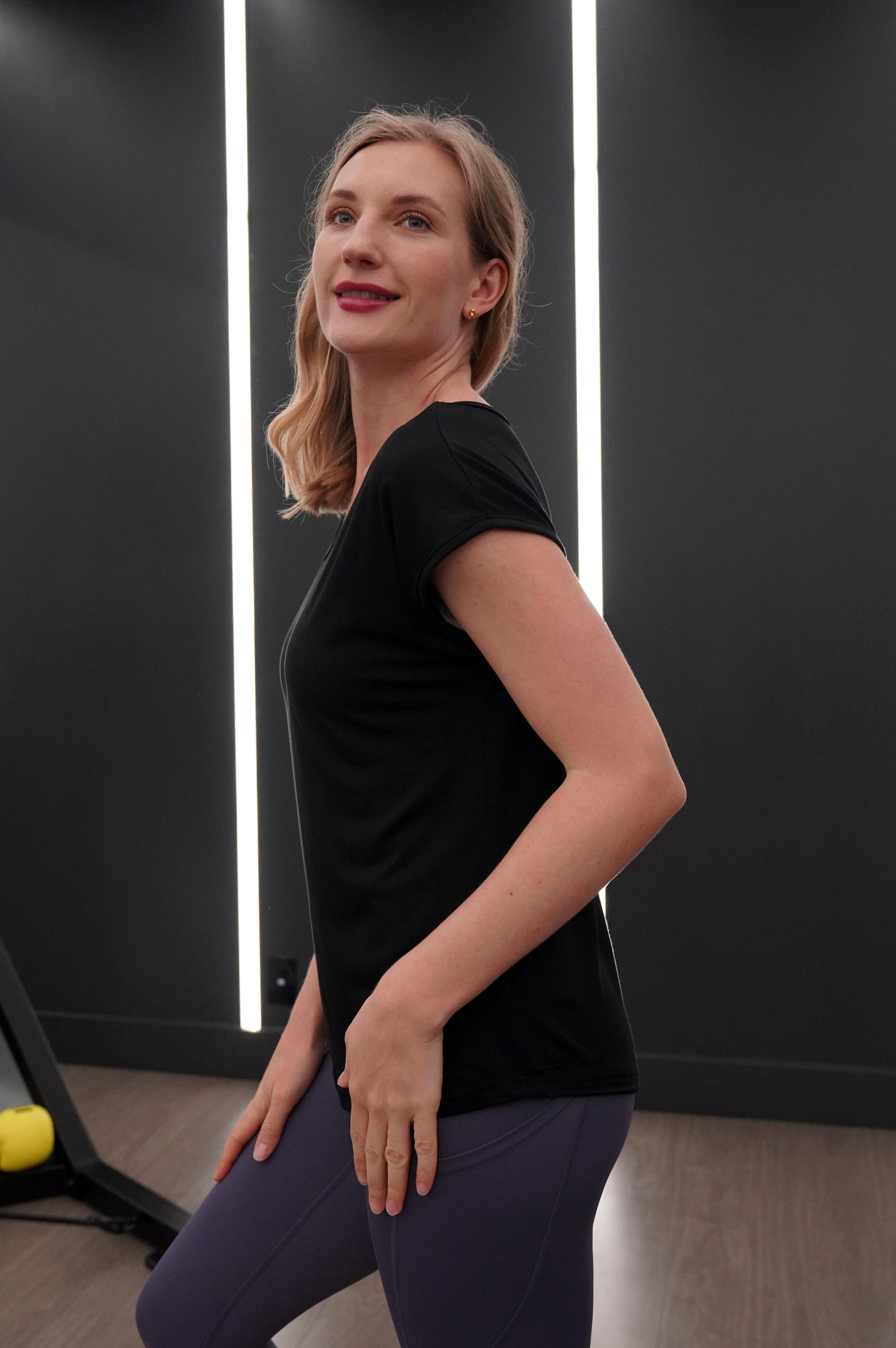 ANNALEE BAMBOO-BLEND V NECK TANK - J76 Bamboo Wear