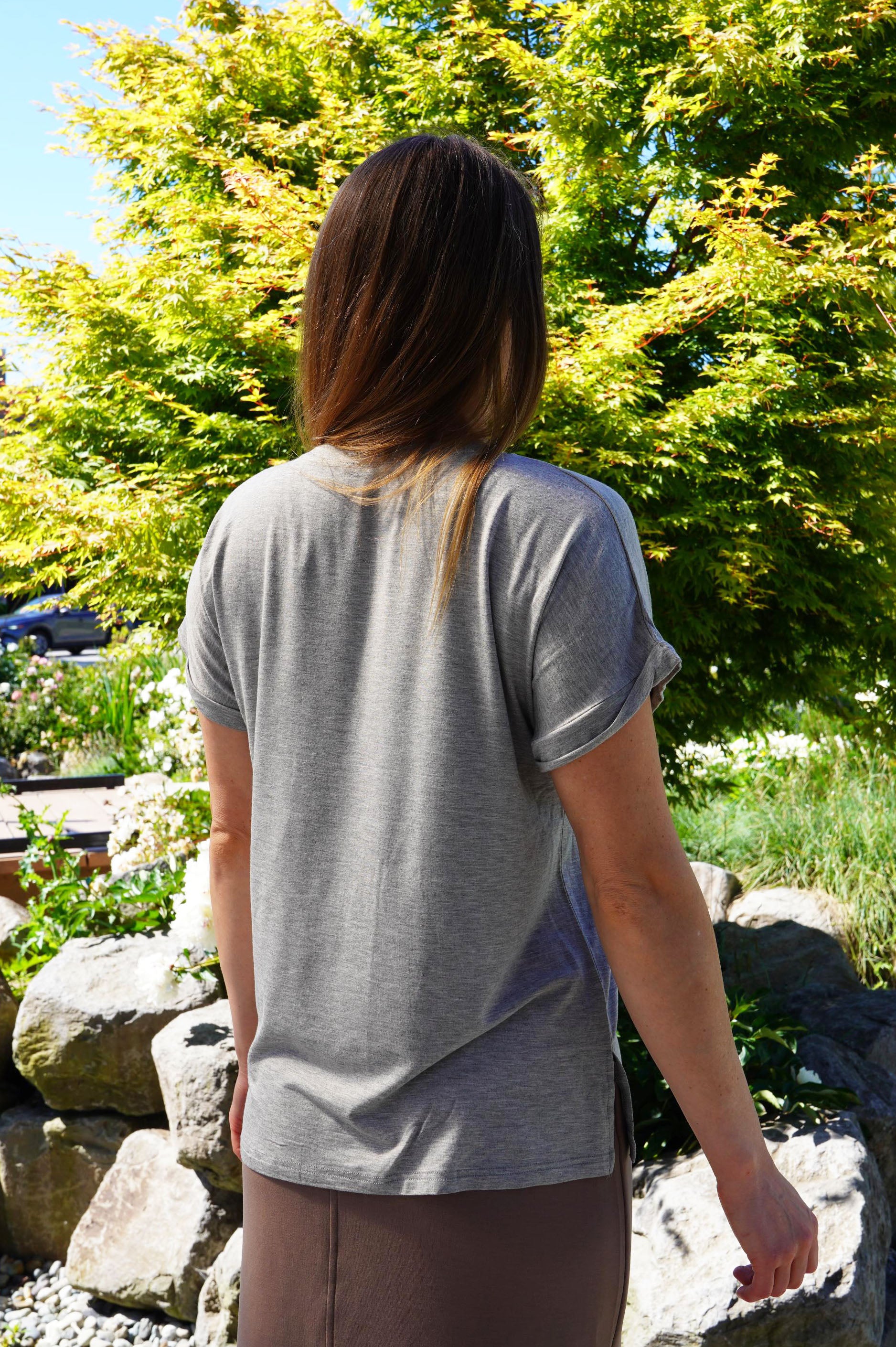 AVERY BAMBOO-BLEND TOP - J76 Bamboo Wear