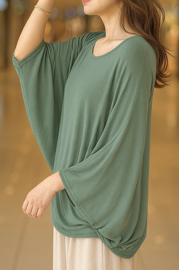 ECOSOFT BAMBOO RELAXED TOP - J76 Bamboo Wear