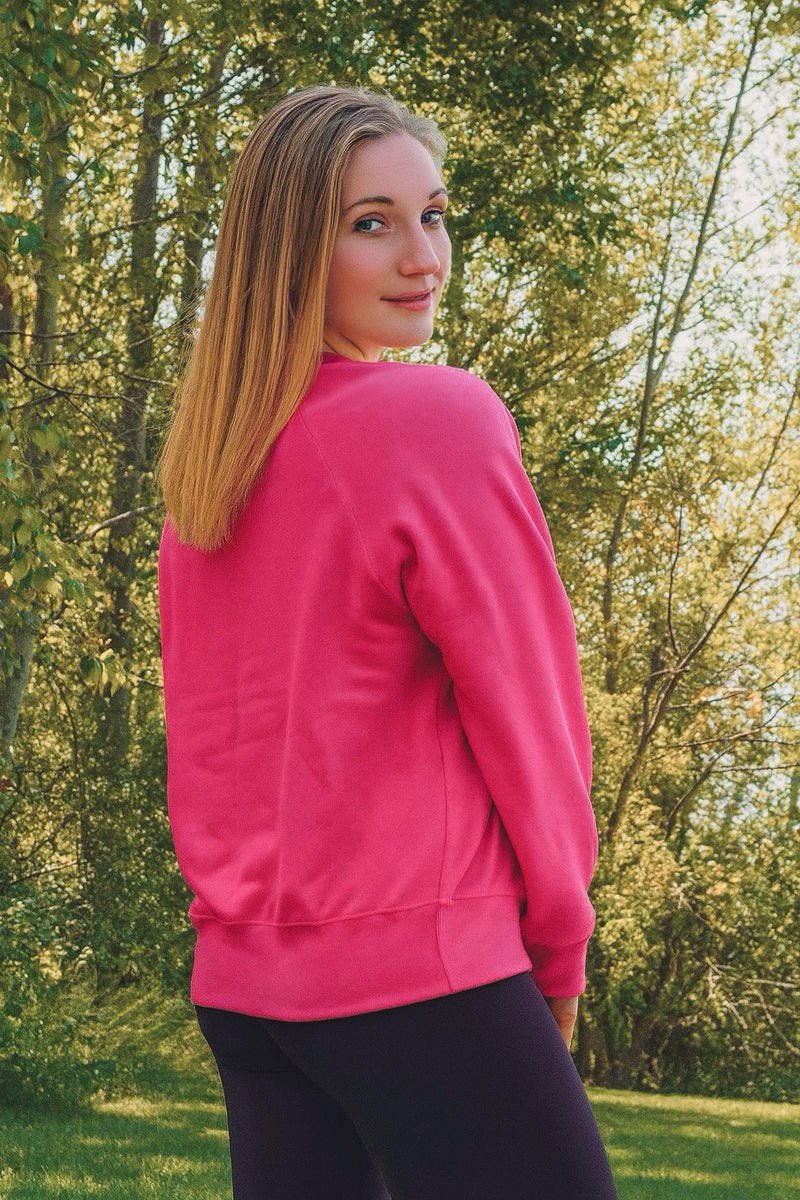 RUBY BAMBOO-BLEND FLEECE SWEATSHIRT