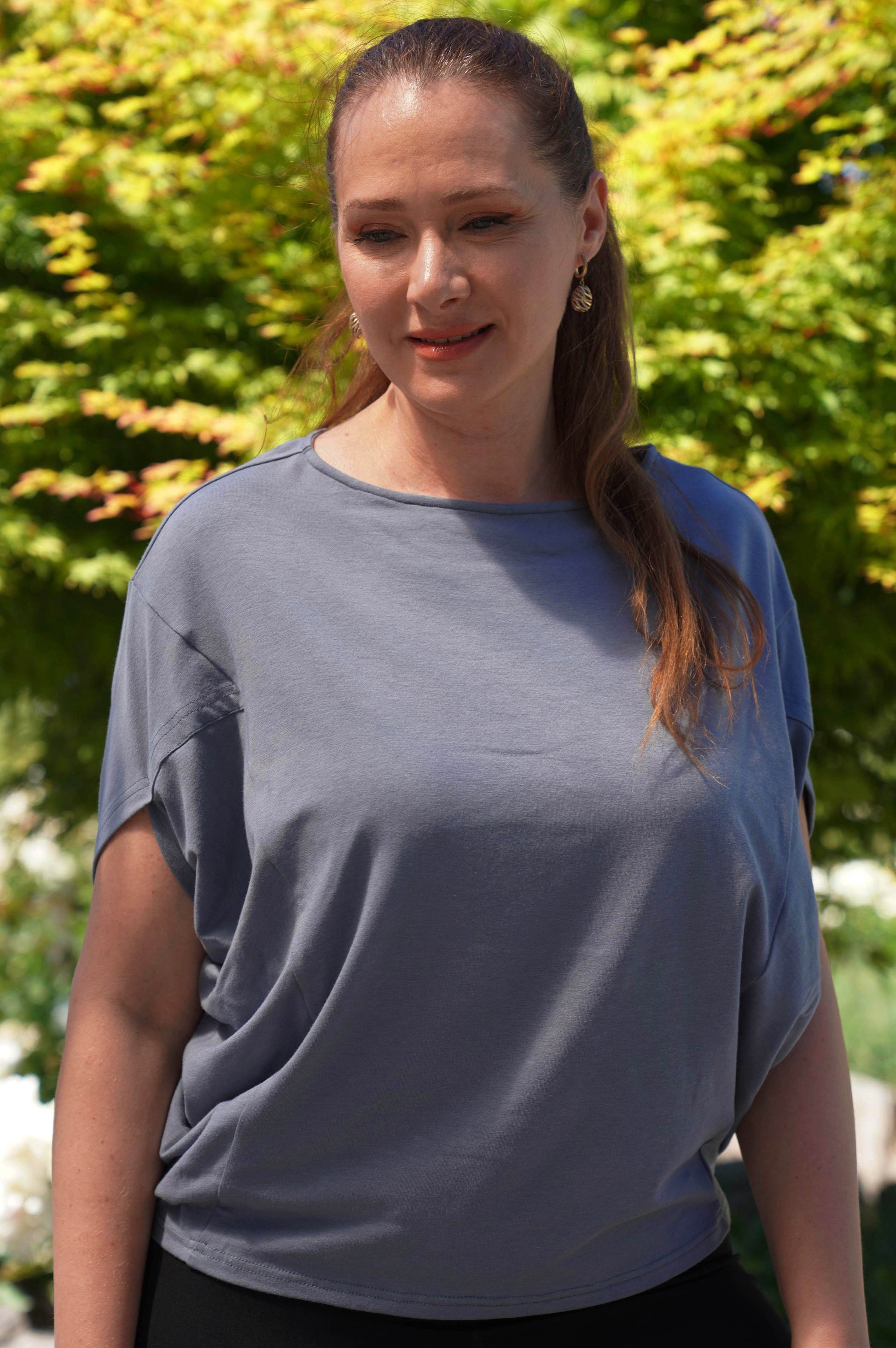 LUCIA BAMBOO-BLEND TOP (Reversible) - J76 Bamboo Wear