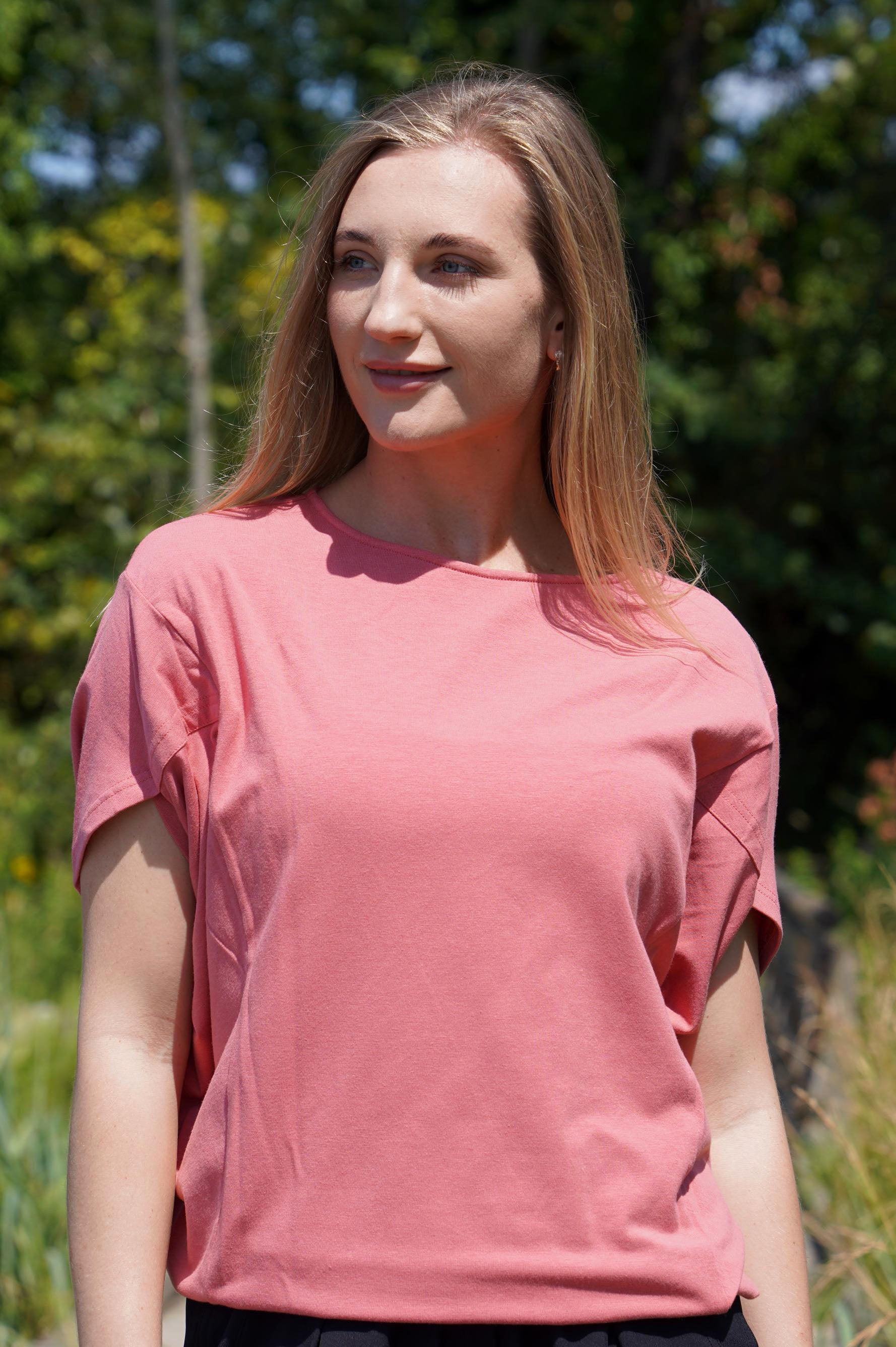LUCIA BAMBOO-BLEND TOP-Restocked - J76 Bamboo Wear