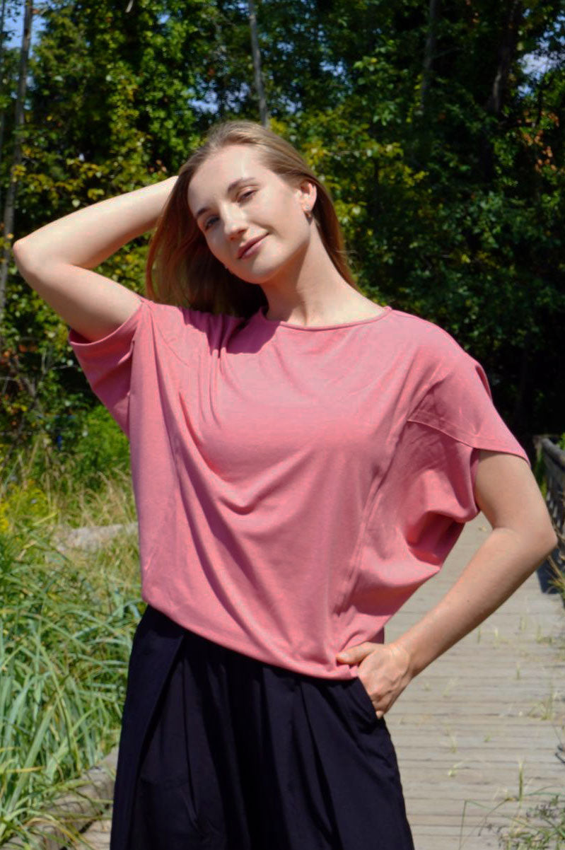 LUCIA BAMBOO-BLEND TOP-Restocked - J76 Bamboo Wear