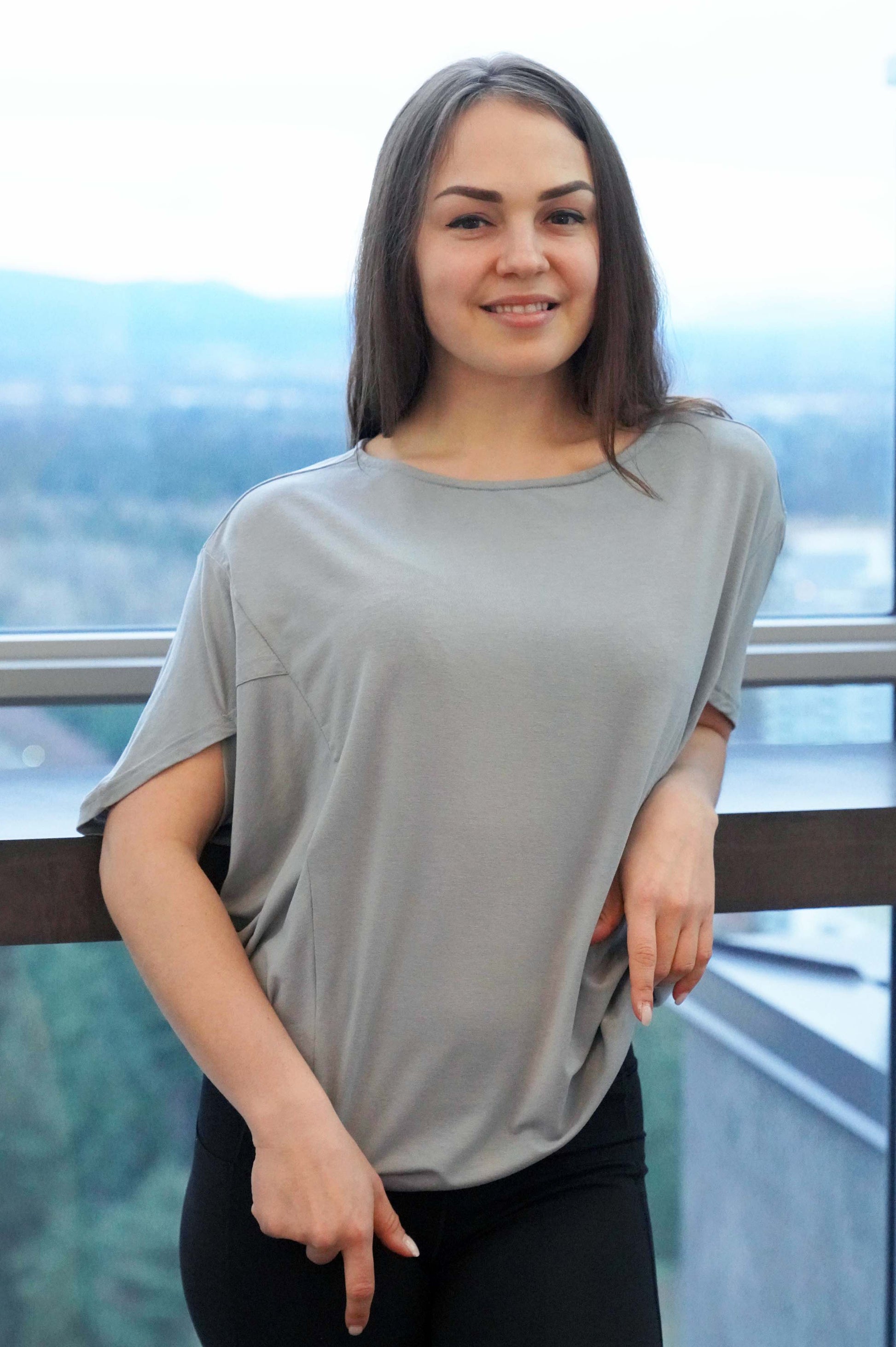 LUCIA BAMBOO-BLEND TOP-Restocked - J76 Bamboo Wear