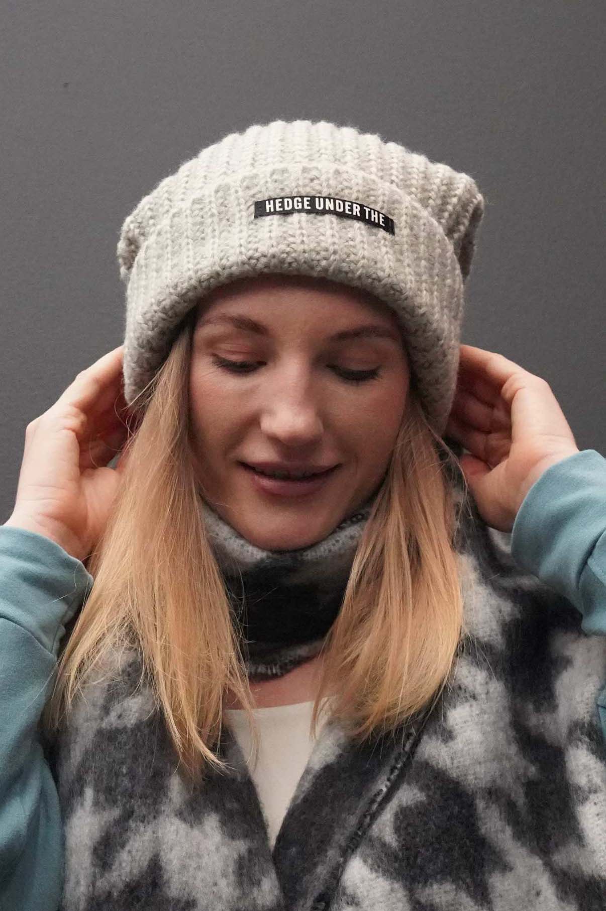 KNIT OVERSIZED BEANIE - J76 Bamboo Wear