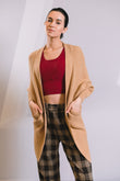 SAMANTHA OPEN KNIT CARDIGAN - J76 Bamboo Wear
