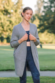 SAMANTHA OPEN KNIT CARDIGAN - J76 Bamboo Wear
