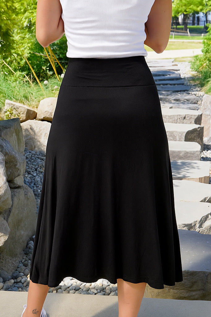 SARA BAMBOO-BLEND SKIRT - J76 Bamboo Wear
