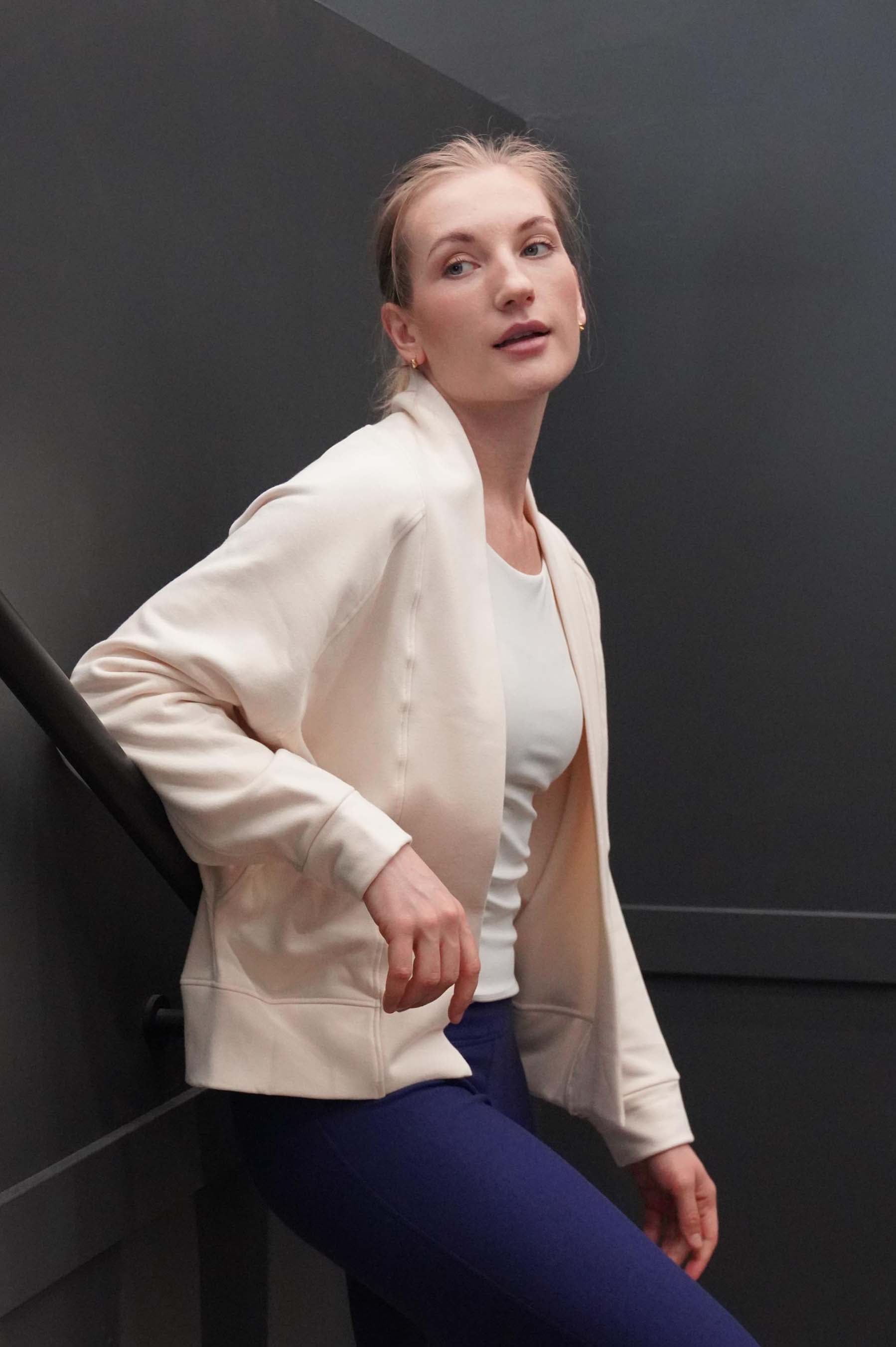 SNUGGLE SOFT BAMBOO BLEND FLEECE CARDIGAN (Final Sale) - J76 Bamboo Wear