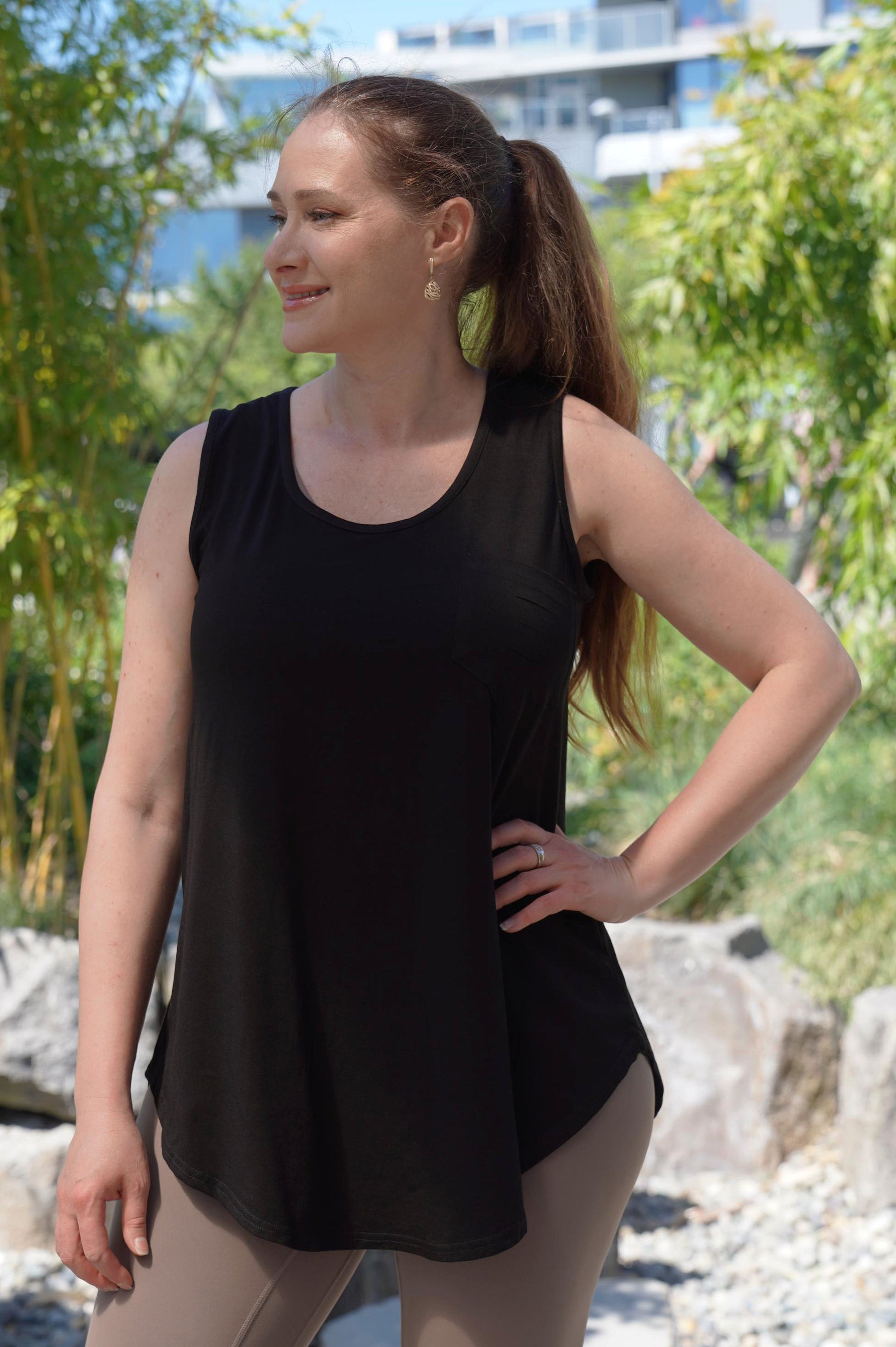 SORA BAMBOO-BLEND TANK TOP - J76 Bamboo Wear