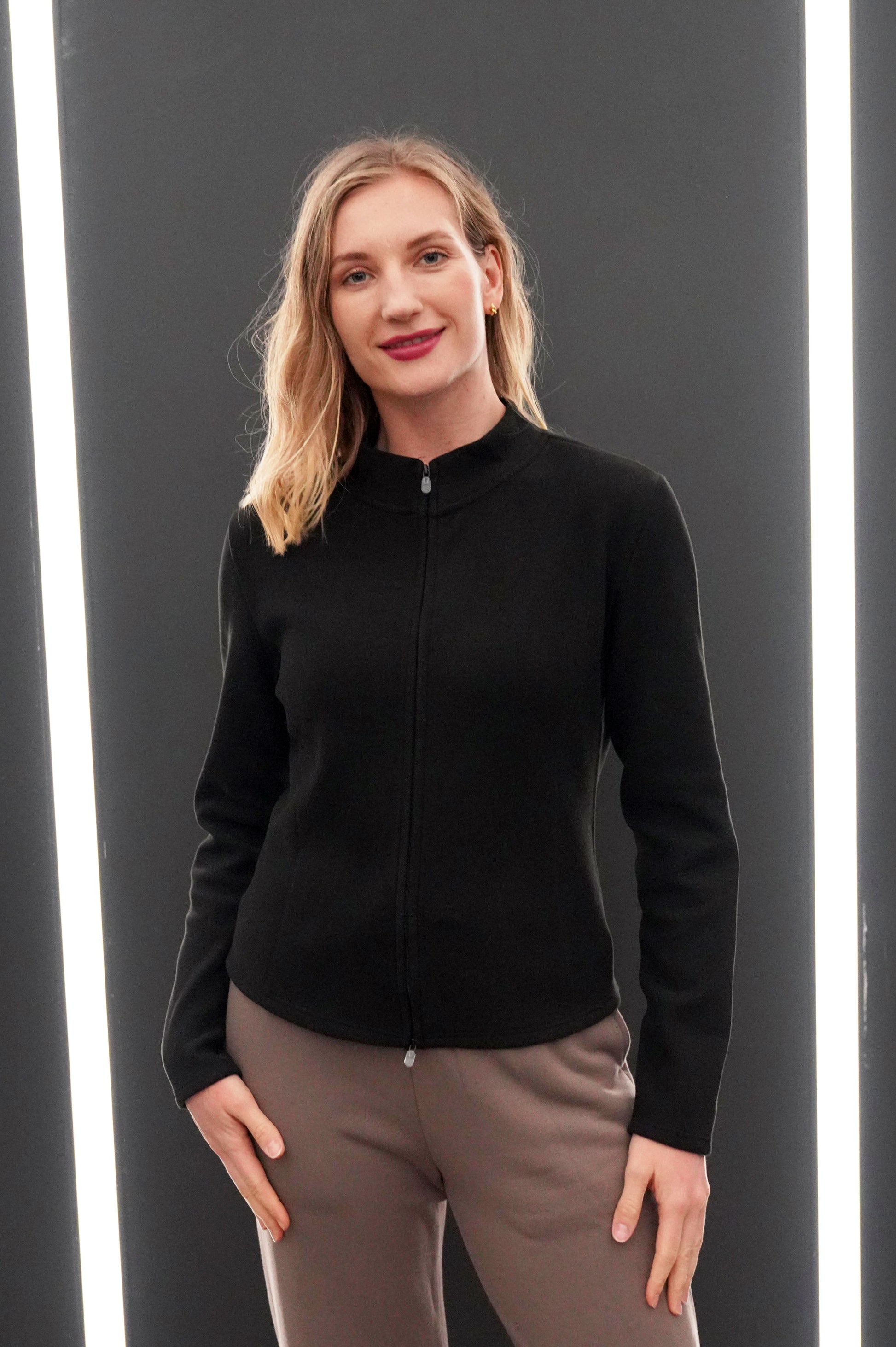 ZORA FLEECE JACKET - J76 Bamboo Wear