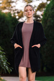 SAMANTHA OPEN KNIT CARDIGAN - J76 Bamboo Wear