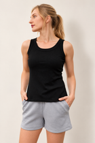 Abra Bamboo-Blend Ribbed Tank