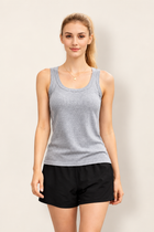 Abra Bamboo-Blend Ribbed Tank