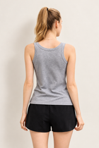 Abra Bamboo-Blend Ribbed Tank