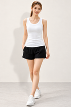 Abra Bamboo-Blend Ribbed Tank