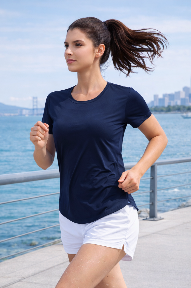 AIRCOOL LIGHTWEIGHT TEE - J76 Bamboo Wear