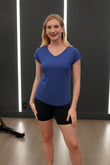 ANNALEE BAMBOO-BLEND V NECK TANK - J76 Bamboo Wear