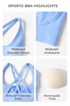 ANNIE SPORTS BRA - J76 Bamboo Wear