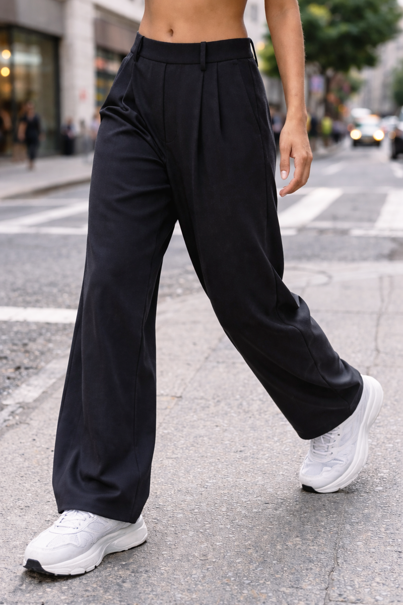 AVERY AIRTECH WIDE-LEG PANT - J76 Bamboo Wear