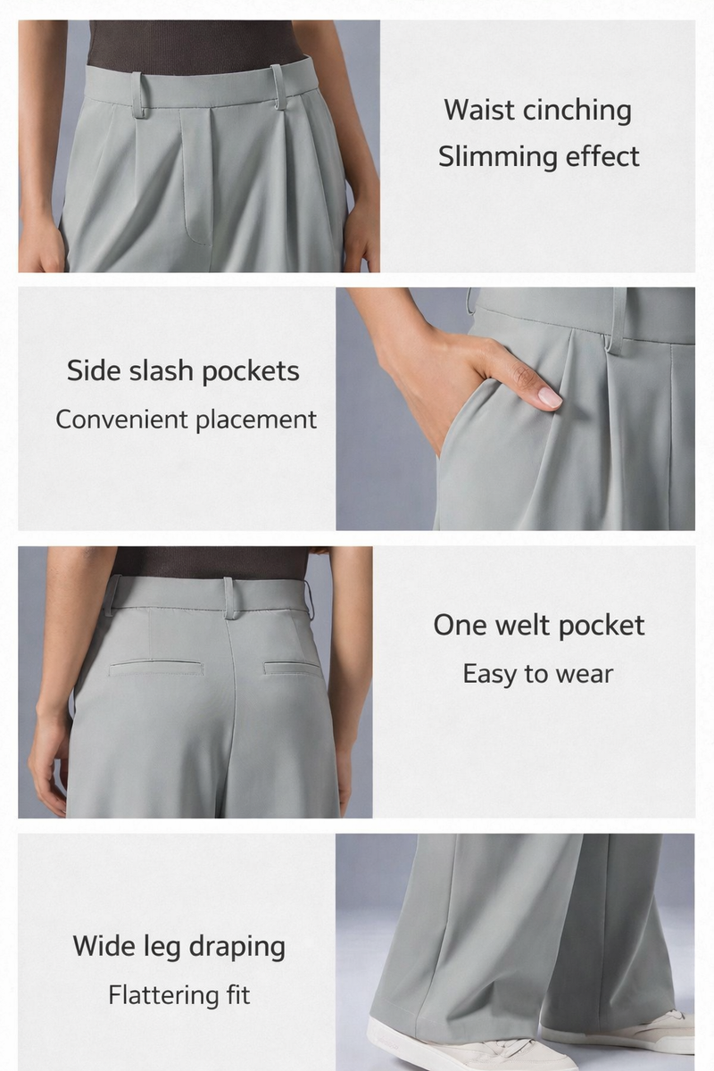 AVERY AIRTECH WIDE-LEG PANT - J76 Bamboo Wear