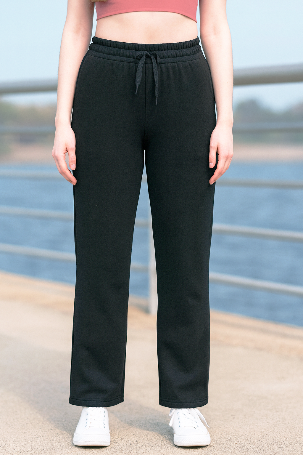 CAMERON BAMBOO-BLEND SWEATPANTS