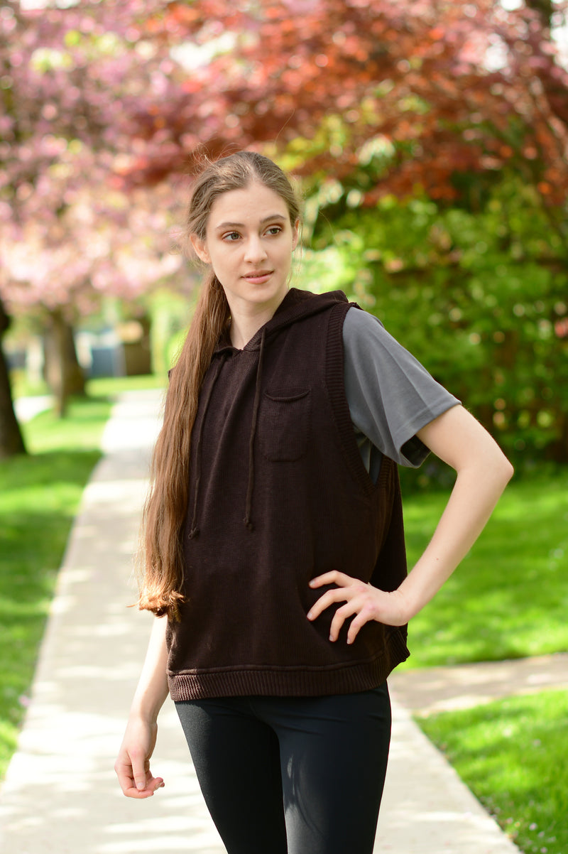 CAMILLA KNIT VEST - J76 Bamboo Wear