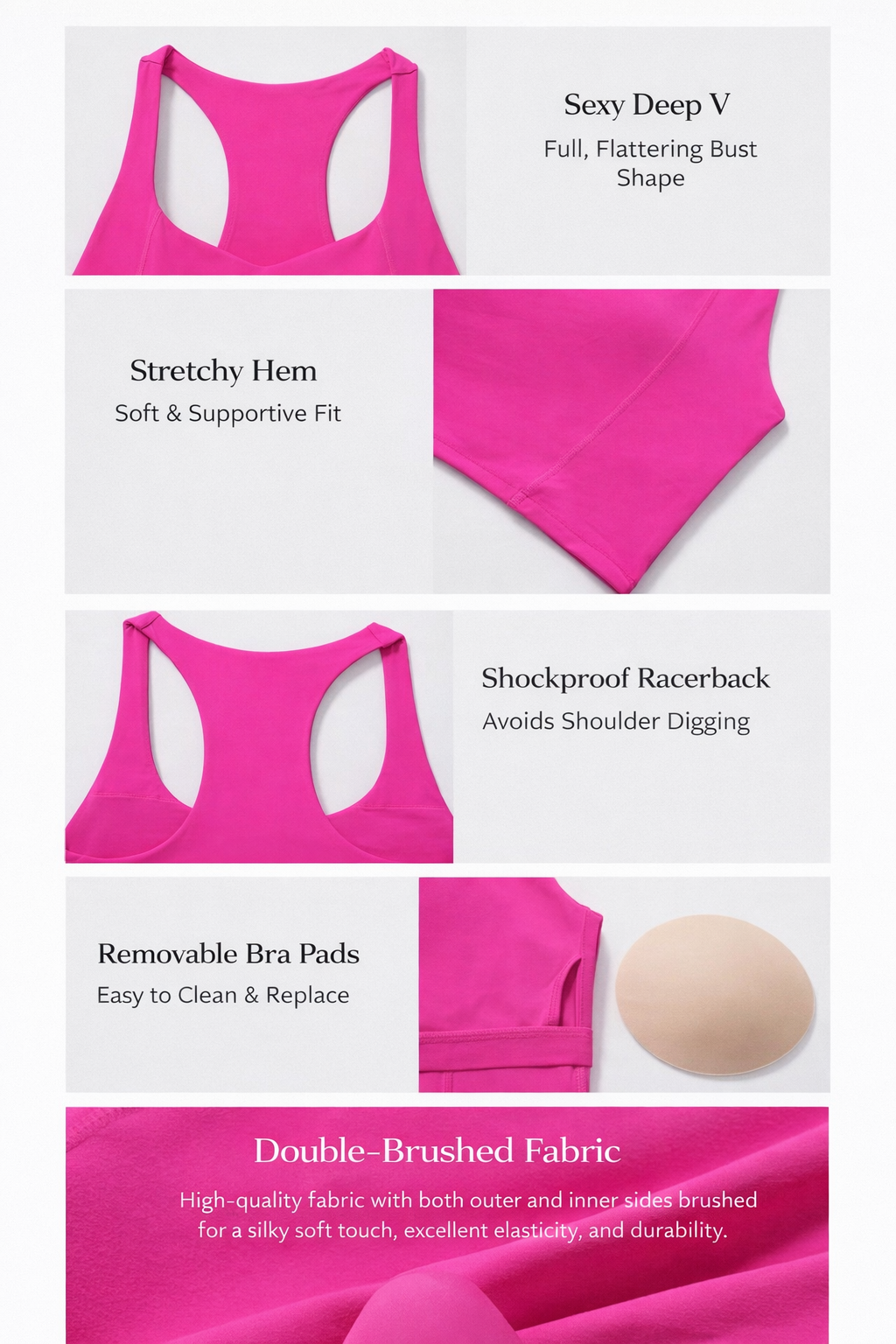 CATHY SPORTS BRA - J76 Bamboo Wear