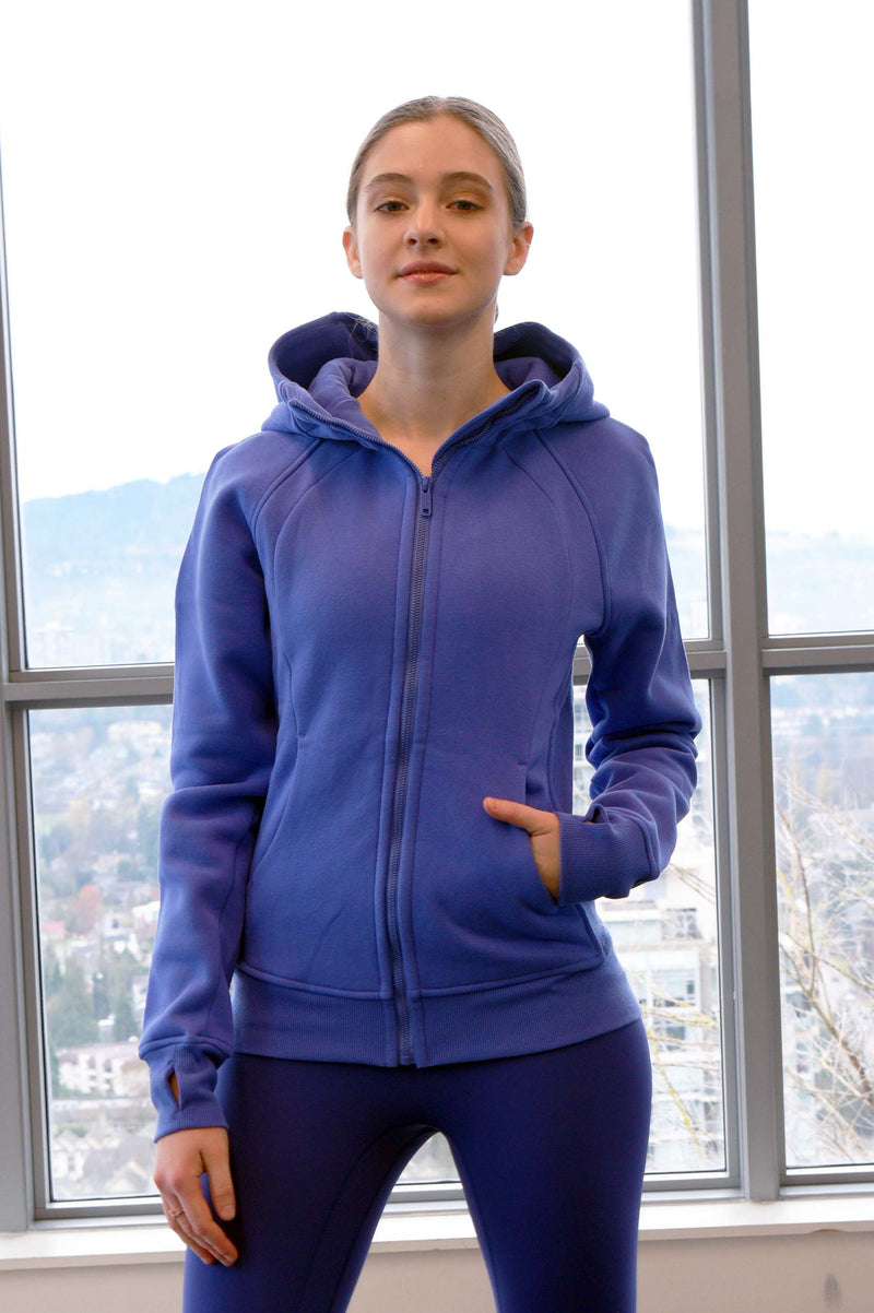 COZY ZIP HOODIE SWEATSHIRT - J76 Bamboo Wear