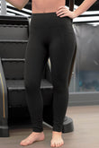 COZY BAMBOO-BLEND FLEECE LEGGING-Restocked