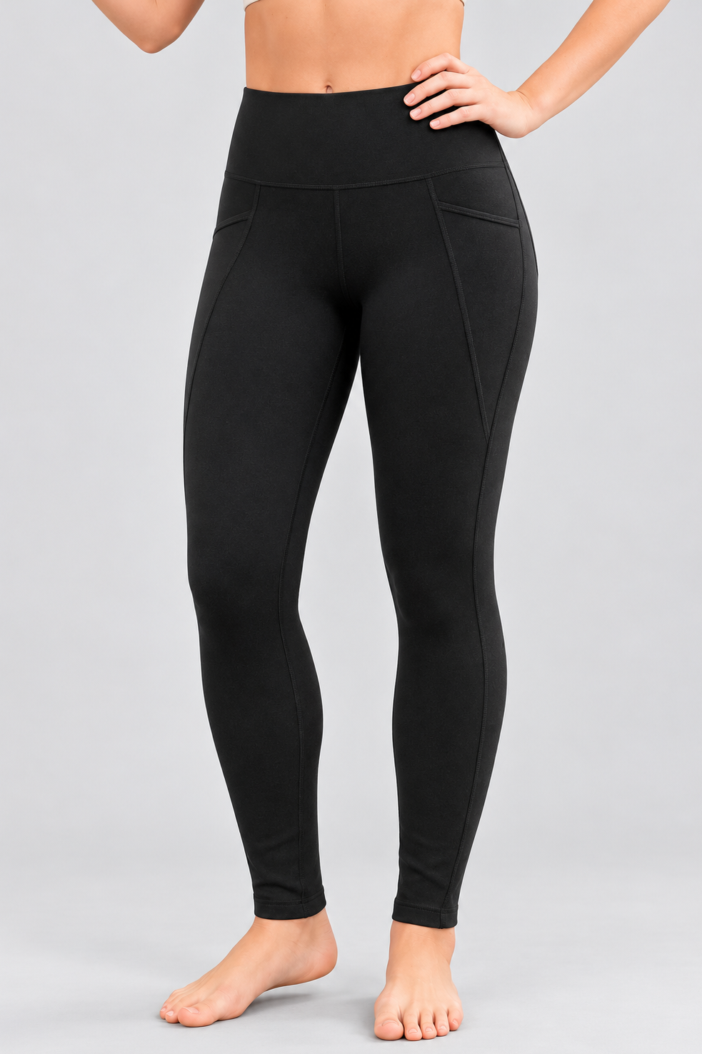 Cozy Bamboo-Blend Fleece Legging