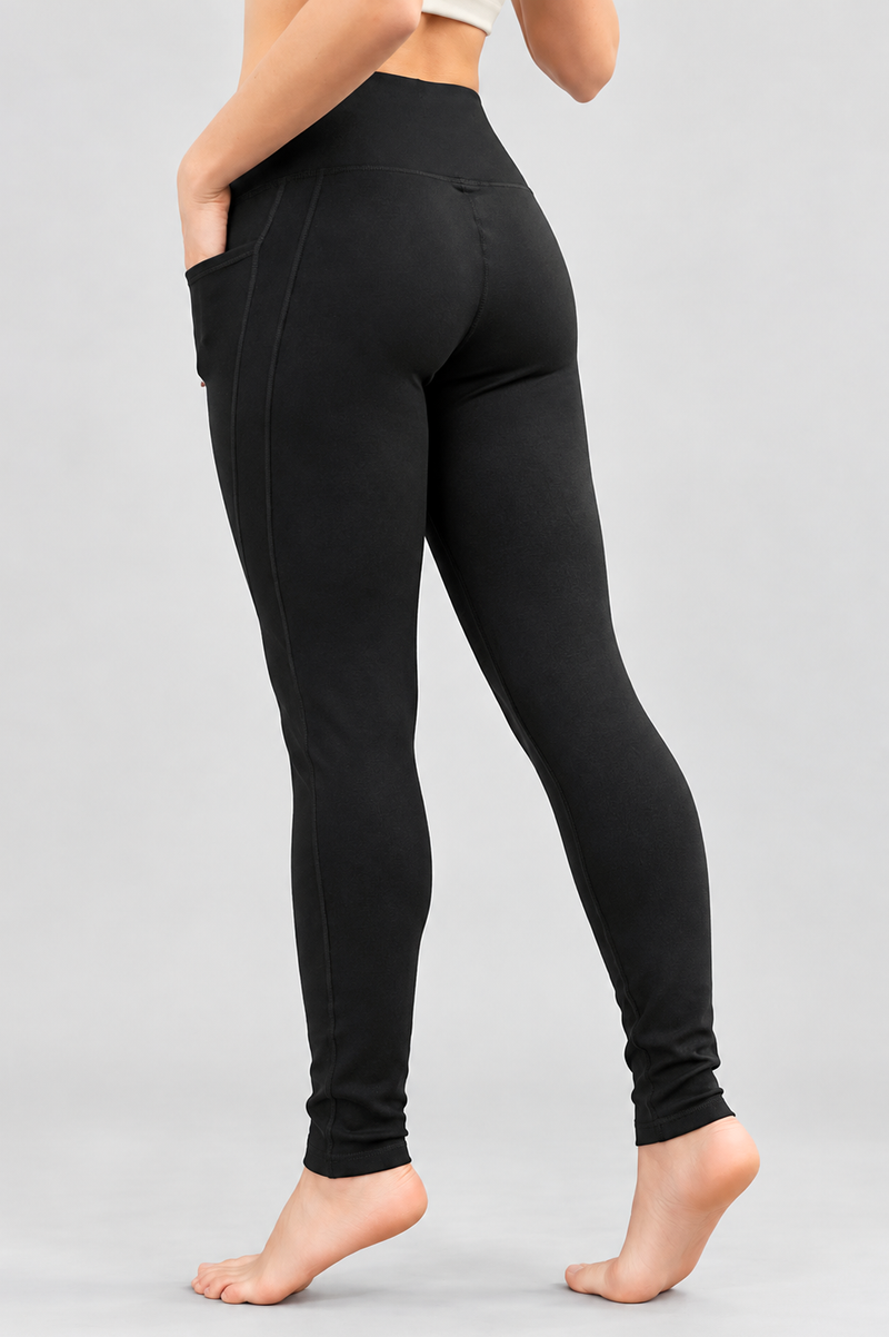 Cozy Bamboo-Blend Fleece Legging