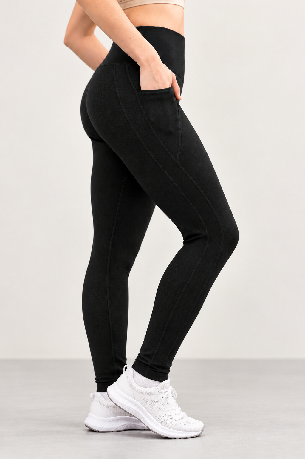 Cozy Bamboo-Blend Fleece Legging