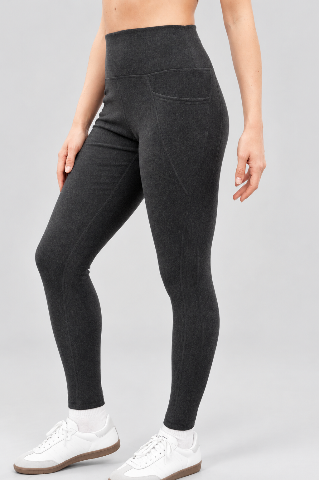 Cozy Bamboo-Blend Fleece Legging (Final Sale)