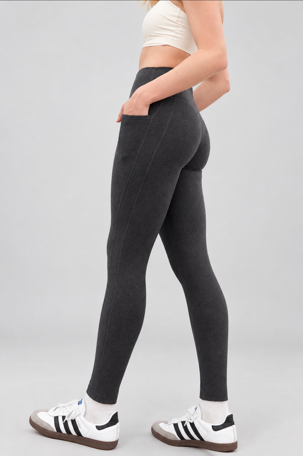 Cozy Bamboo-Blend Fleece Legging (Final Sale)