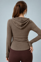 Dorothy Bamboo-Blend Ribbed Jacket