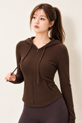 Dorothy Bamboo-Blend Ribbed Jacket