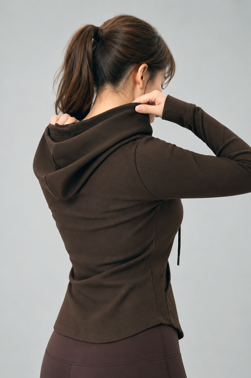 Dorothy Bamboo-Blend Ribbed Jacket