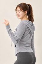 Dorothy Bamboo-Blend Ribbed Jacket