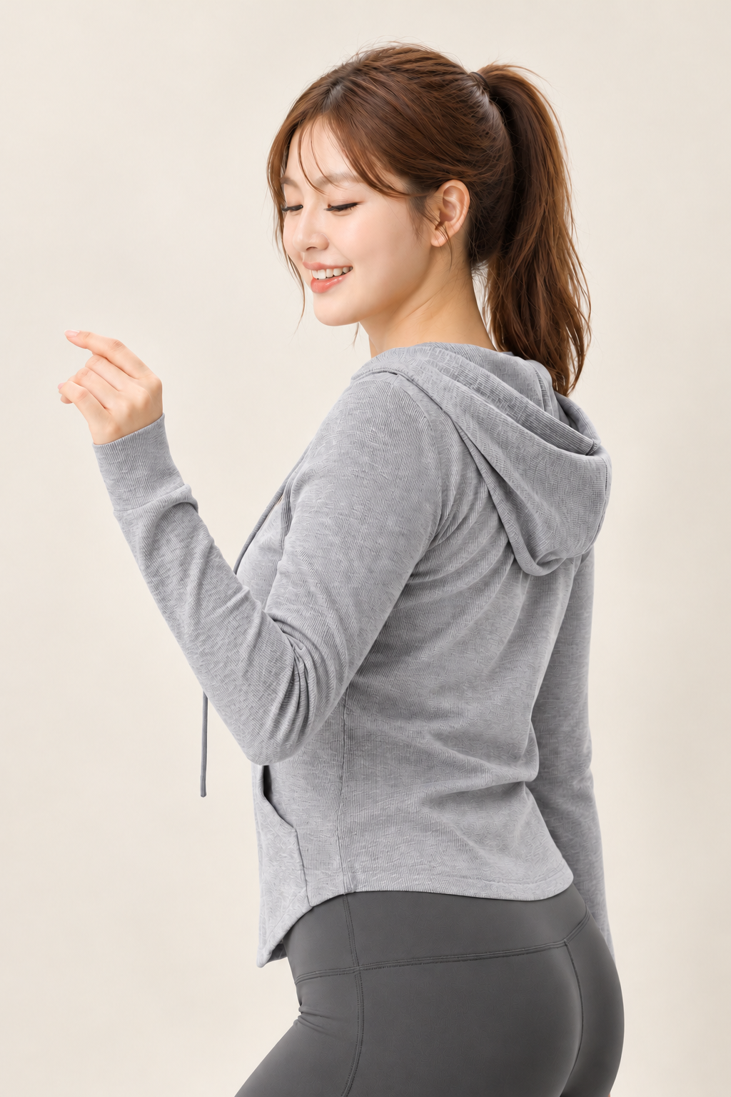 Dorothy Bamboo-Blend Ribbed Jacket