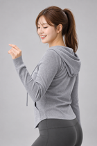 Dorothy Bamboo-Blend Ribbed Jacket