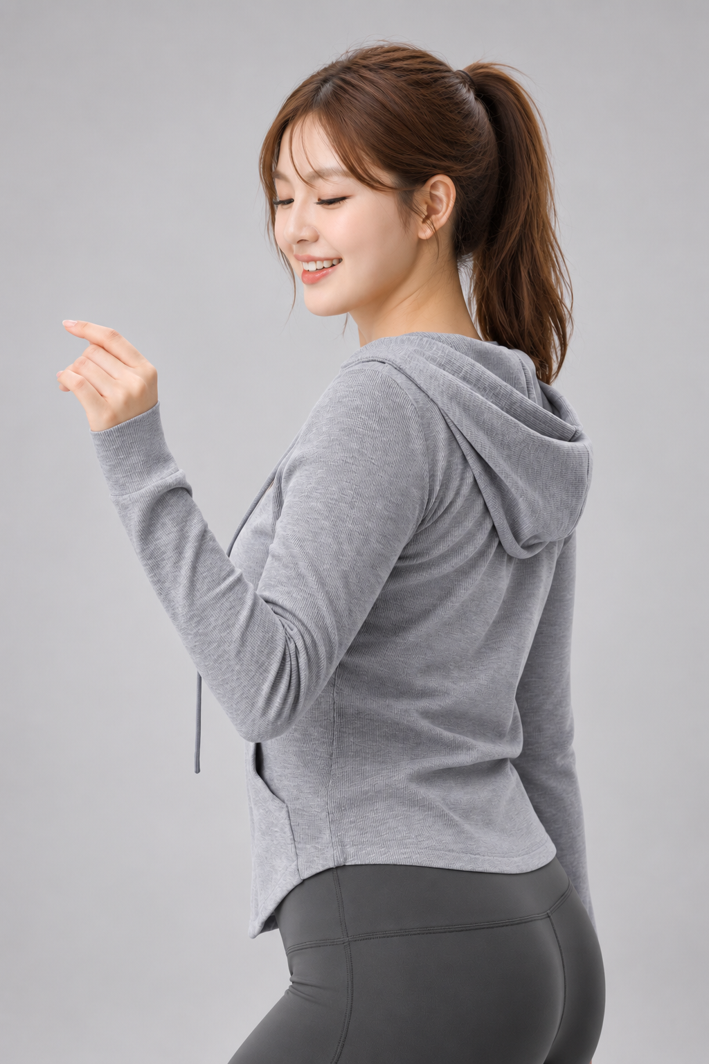 Dorothy Bamboo-Blend Ribbed Jacket