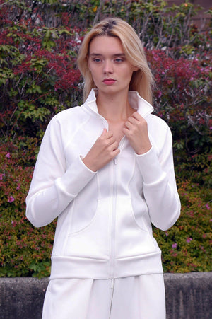 ELLIE ZIP SWEATSHIRT - J76 Bamboo Wear