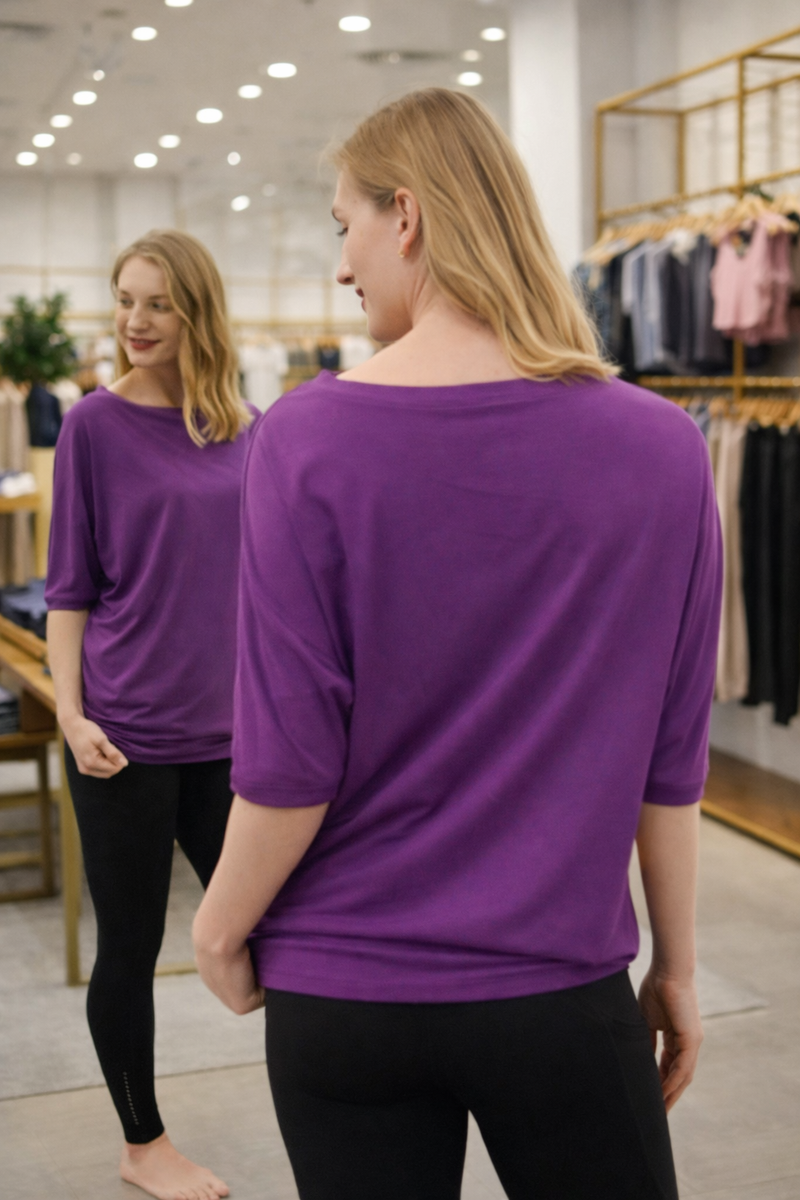 FANNIE BAMBOO-BLEND TOP-Restocked - J76 Bamboo Wear