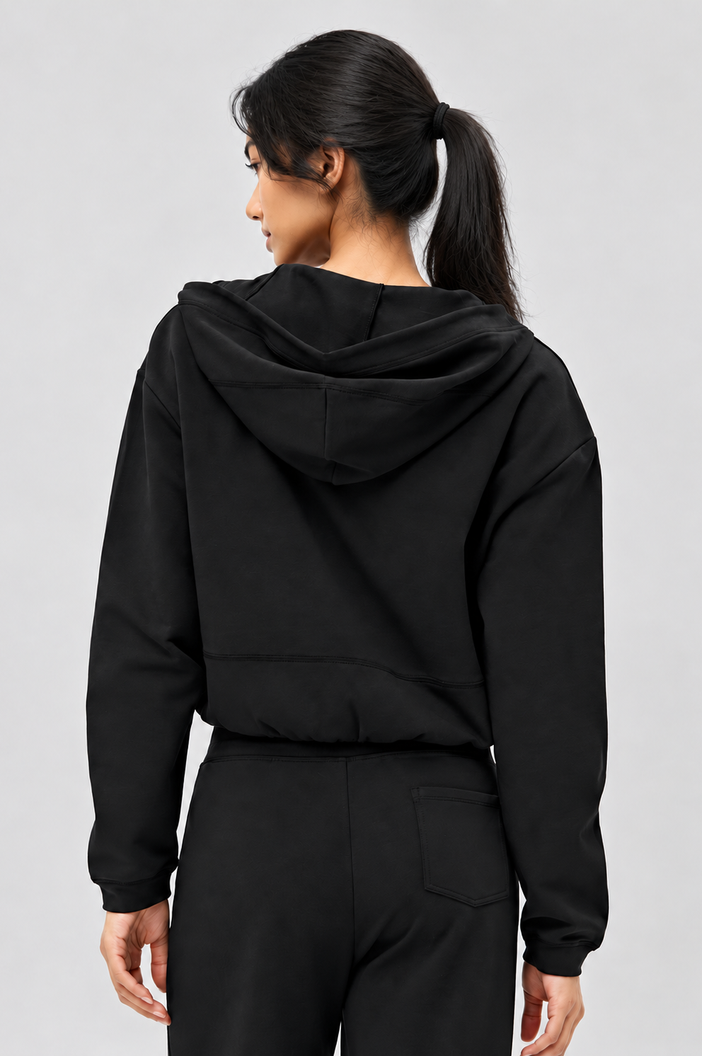 Feather-Soft Light Zip Hoodie