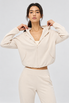 Feather-Soft Light Zip Hoodie