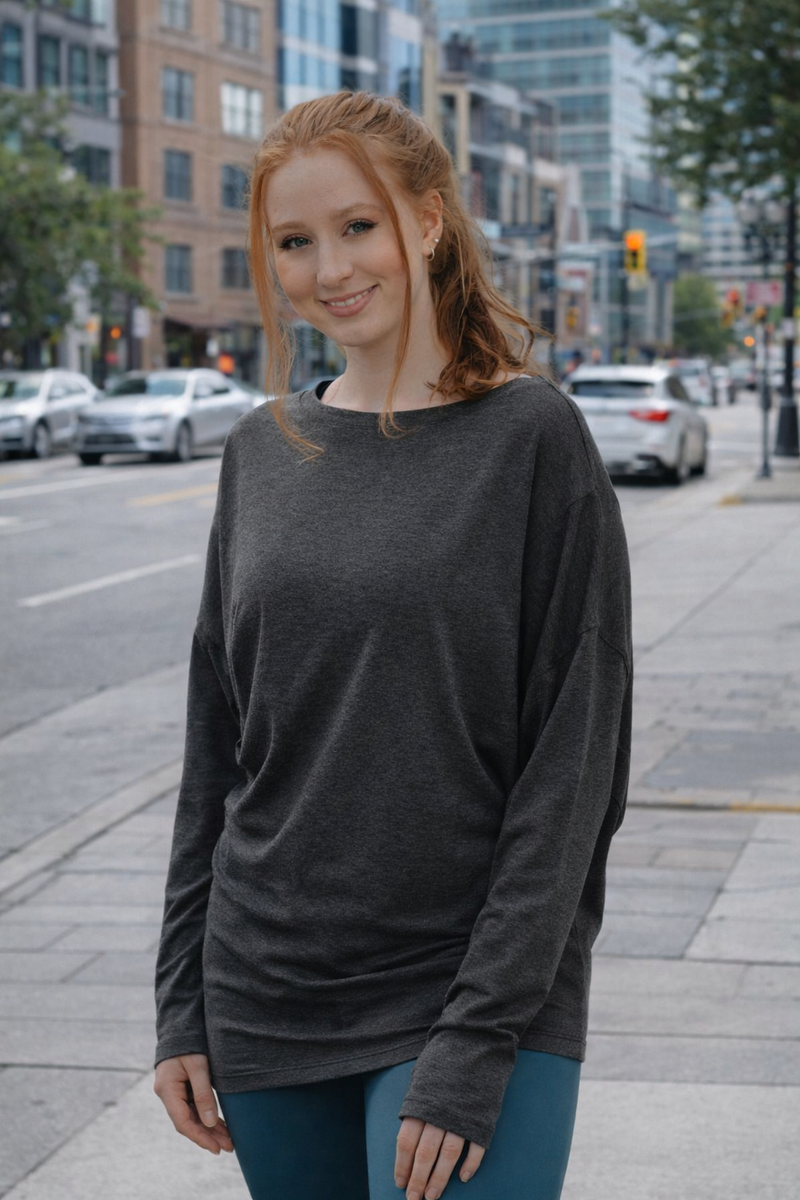 FIONA BAMBOO-BLEND TOP - J76 Bamboo Wear