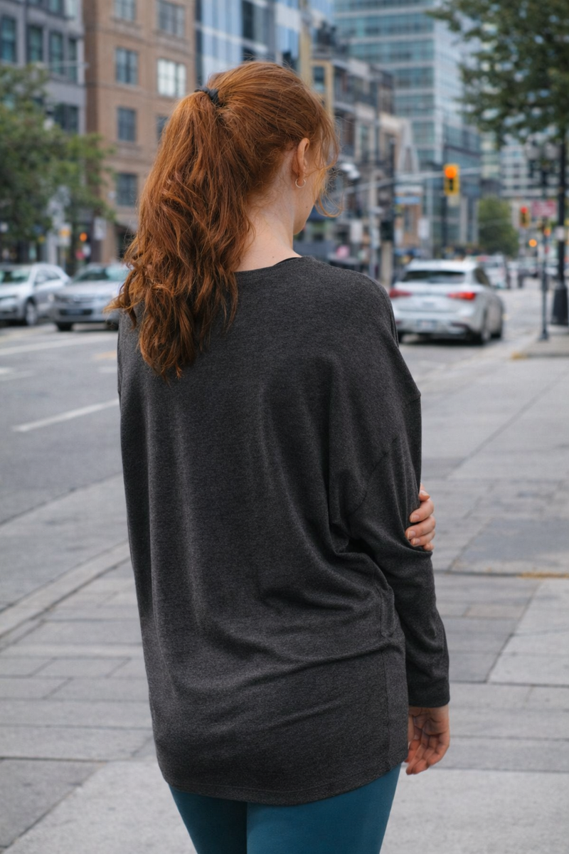 FIONA BAMBOO-BLEND TOP - J76 Bamboo Wear