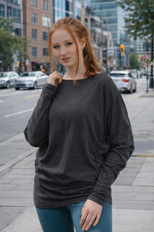 FIONA BAMBOO-BLEND TOP