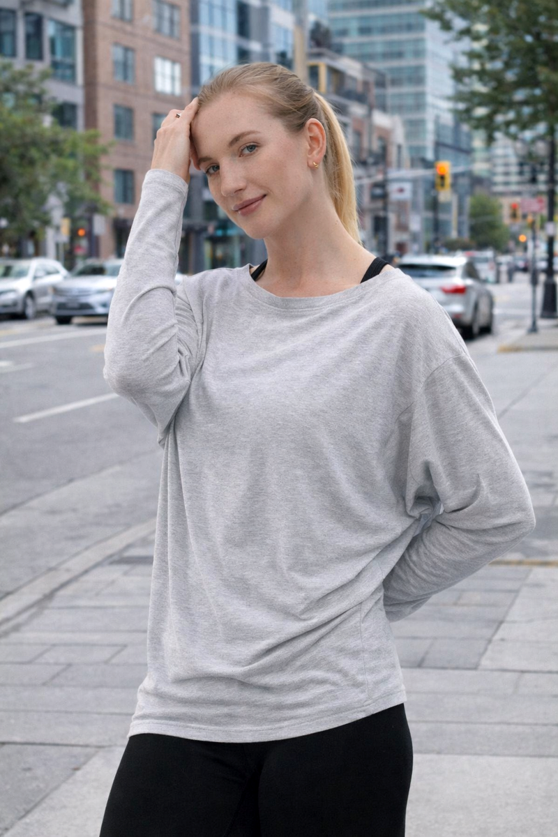 FIONA BAMBOO-BLEND TOP - J76 Bamboo Wear